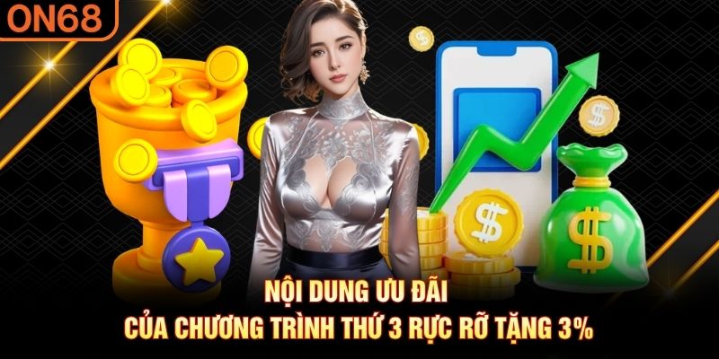 Thứ 3 Rực Rỡ Tặng 3% – Khuyến Mãi Nạp Tiền Hấp Dẫn - on68g.com - spinluxe88.buzz